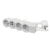 Castorama Multiprise 4 Prises 2 Pôles+terre Legrand Blanc Et Gris 3 M grande qualité 7