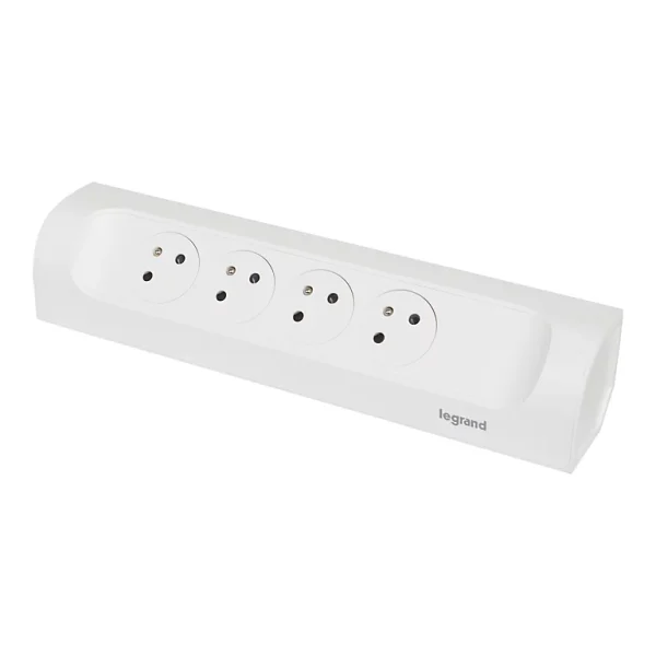 pas cher en ligne Castorama Multiprise 4 Prises 2 Pôles+terre Legrand Blanc 1