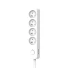 magasin solde Castorama Multiprise 4 Prises 2 Pôles + Terre Quarx Blanc / Gris 1.5 M 7