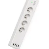 Livraison Standard/Rapide Castorama Multiprise Connectée Wi-Fi 4 Prises 220V + 4 USB 1,8m Konyks 7