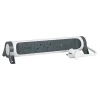 Castorama Multiprise Parafoudre 3 Prises 2 Pôles+terre + + 2 Chargeurs USB-A Et C Legrand Blanc Et Gris 1,5 M luxe soldes 5