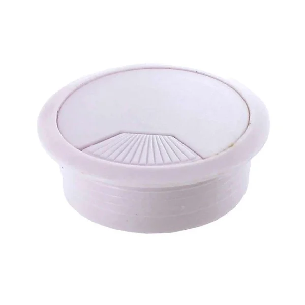 Castorama Passe Câble Diall Plastique Blanc Ø60 Mm boutiqued pas cher 1