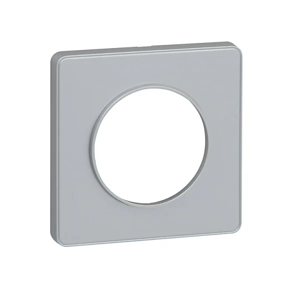 Pas Cher soldes France Castorama Plaque 1 Poste Schneider Electric Odace Aluminium Soft 1