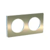 Castorama Plaque 2 Postes Schneider Electric Odace Bronze achetez pas cher 5