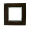 boutique en ligne france Castorama Plaque De Finition Colours Kalya Simple Verre Chocolat 7
