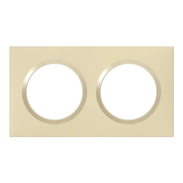 boutique en ligne Castorama Plaque De Finition Double Legrand Dooxie Beige 1