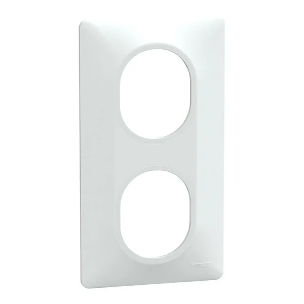 Castorama Plaque De Finition Double Verticale Schneider Electric Ovalis Anthracite à prix très bas 1