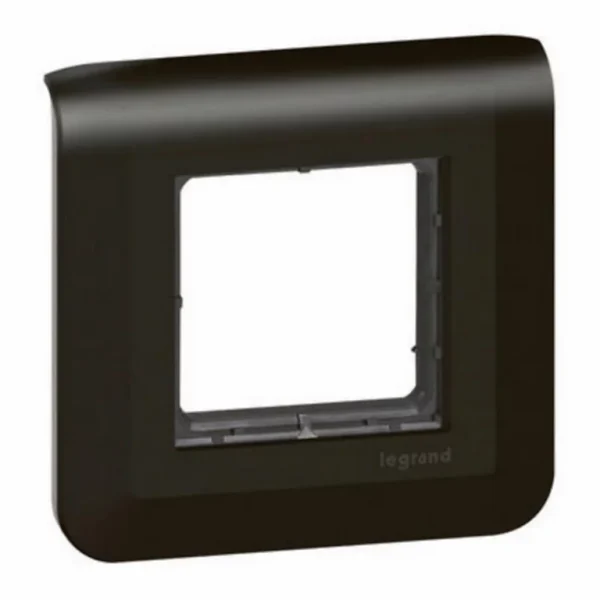 Castorama Plaque De Finition Et Support Legrand Mosaïc Simple Noir vente pas cher 1