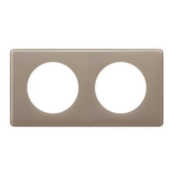 pas cher en ligne Castorama Plaque De Finition Legrand Céliane Gris Galet 2 Postes 1