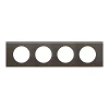 grossiste en ligne Castorama Plaque De Finition Quadruple Legrand Céliane Matière Black Nickel 5
