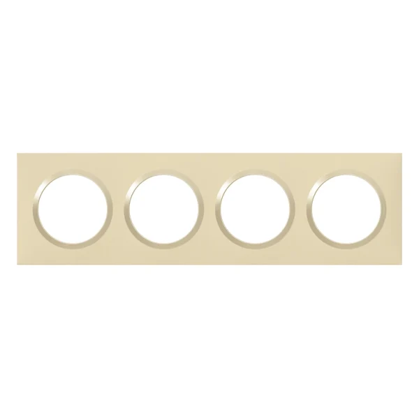 france Castorama Plaque De Finition Quadruple Legrand Dooxie Beige 1