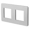 Castorama Plaque De Finition SCHNEIDER ELECTRIC Unica Alu-anthracite 2 Postes Nouvelle tendance 5