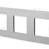 de garantie authentique Castorama Plaque De Finition SCHNEIDER ELECTRIC Unica Alu-anthracite 3 Postes 7