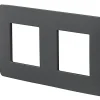 à prix imbattables Castorama Plaque De Finition SCHNEIDER ELECTRIC Unica Anthracite 2 Postes 5