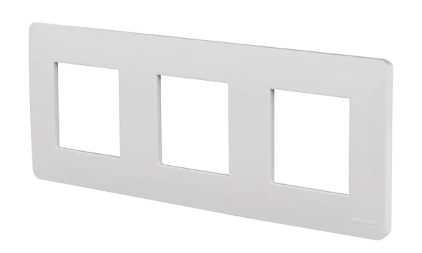 soldes ligne Castorama Plaque De Finition SCHNEIDER ELECTRIC Unica Blanc 3 Postes 1