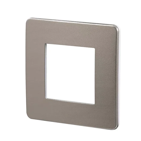 Castorama Plaque De Finition SCHNEIDER ELECTRIC Unica Bronze 1 Poste garantie de qualité 1