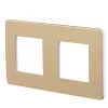 Castorama Plaque De Finition SCHNEIDER ELECTRIC Unica Cuivre 2 Postes prix abordable 7