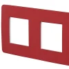 Satisfait ou Remboursé Castorama Plaque De Finition SCHNEIDER ELECTRIC Unica Rouge 2 Postes 5