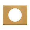 pas cher Castorama Plaque De Finition Simple Legrand Céliane Matière Bronze Doré 7