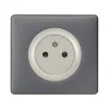 Castorama Plaque De Finition Simple Legrand Céliane Poudré Schiste pas cher en vente 7