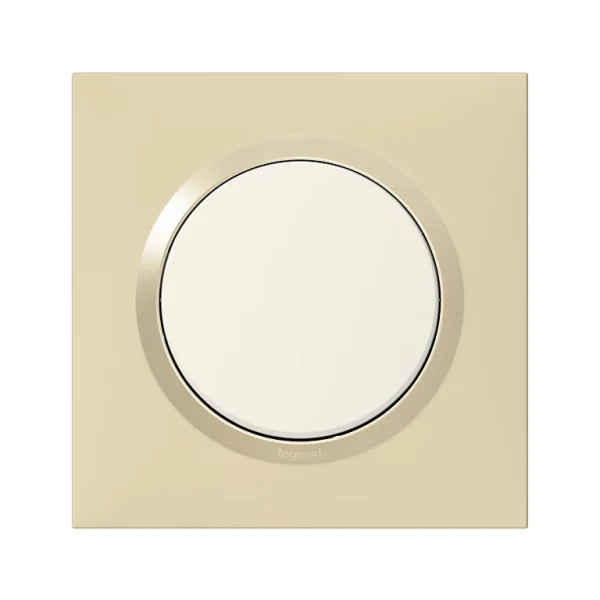 achetez Castorama Plaque De Finition Simple Legrand Dooxie Beige 1