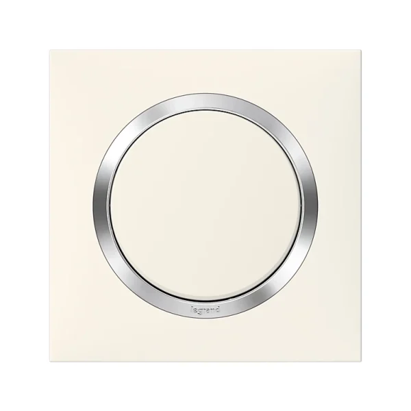 Livraison gratuite Castorama Plaque De Finition Simple Legrand Dooxie Blanc Chrome 1