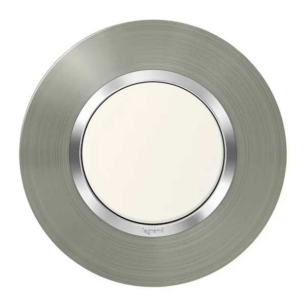 Castorama Plaque De Finition Simple Legrand Dooxie Inox qualité supérieure 1