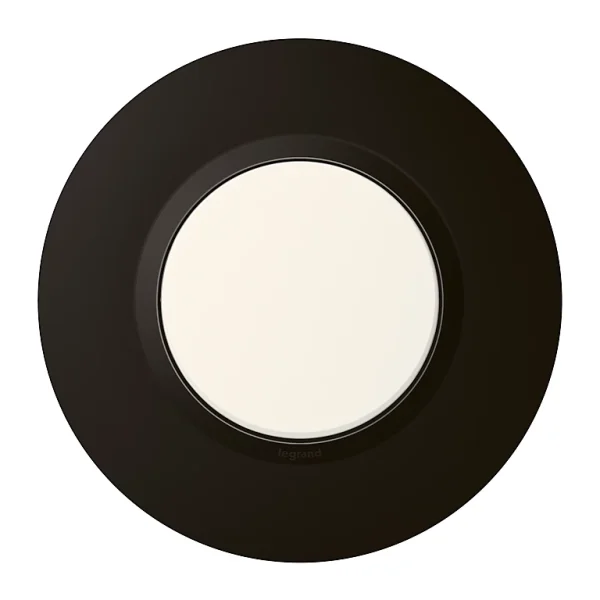 exclusivement disponibles Castorama Plaque De Finition Simple Legrand Dooxie Noir 1