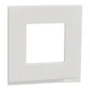Castorama Plaque De Finition Simple Schneider Electric Unica Pure Translucide Liseré Blanc vente en ligne 7