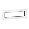 excellents soldes Castorama Plaque De Finition + Support Legrand Mosaïc 8 Postes Blanc, Horizontal 5