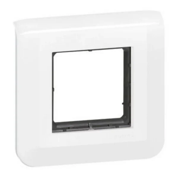 achat pas cher Castorama Plaque De Finition + Support Vis Legrand Mosaïc 2 Postes Blanc 1