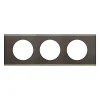 vente luxe pas cher Castorama Plaque De Finition Triple Legrand Céliane Matière Black Nickel 5