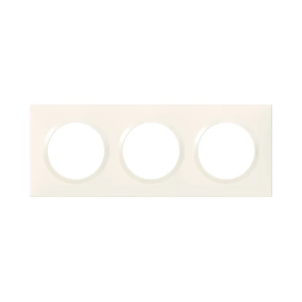 l'unique style Castorama Plaque De Finition Triple Legrand Dooxie Blanc 1