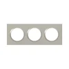 meilleur cadeau Castorama Plaque De Finition Triple Legrand Dooxie Gris 5