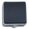Castorama Poussoir étanche 10 A. Appareillage étanche Saillie IP 54 Gris france en ligne 7
