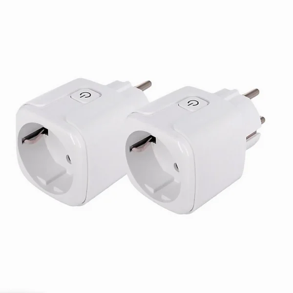 prix pas cher Castorama Prise Connectée Wifi 16A Konyks (EU Type F), Lot De 2 1