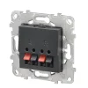 Castorama Prise Haut-parleur Schneider Electric Anthracite vente pas cher en ligne 5