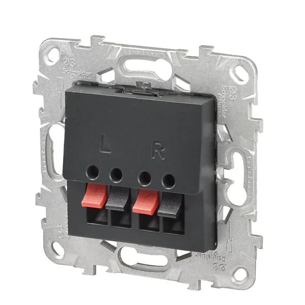 Castorama Prise Haut-parleur Schneider Electric Anthracite vente pas cher en ligne 1