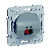 Castorama Prise Haut-parleur Schneider Electric Odace Aluminium outlet 5