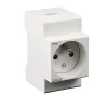 Castorama Prise Modulaire 2 Pôles+terre Zenitech en promotion 5