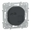 mode pas cher Castorama Prise RJ45 Grade 3 Cat 6 STP Réseaux VDI Schneider Electric Ovalis Anthracite 7