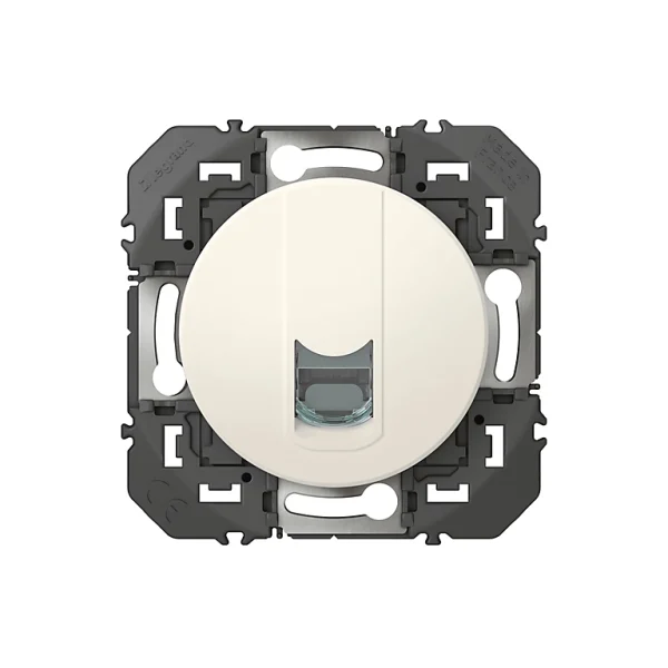 france en ligne Castorama Prise RJ45 Legrand Dooxie Blanc Carrée 1