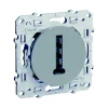 Castorama Prise Téléphone Schneider Electric Odace Aluminium magasin pas cher 5
