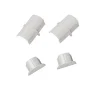 Castorama Raccords Lisses Blancs Pour Moulure Demi-circulaire D-Line 30×15 Mm boutiqued pas cher 5