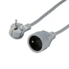 Meilleur Service Castorama Rallonge Intérieur H05VV-F Diall 3 X 1.5 Mm² 3m + Prise Métal 5