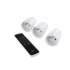 Castorama Set De 3 Prises Nano On/Off Et Télécommande 3 Canaux – DiO 1.0 magasin pas cher 5