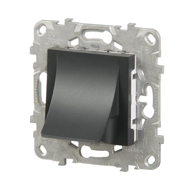 en ligne Castorama Sortie De Câble Schneider Electric Anthracite 1