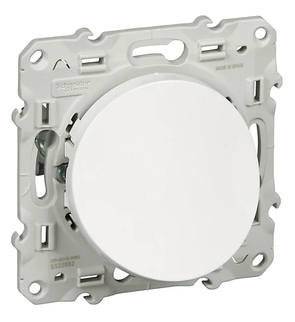 Castorama Sortie De Câble Schneider Electric Odace Blanc a Prix Discount 1