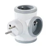 Prix très abordable Castorama Triplite Rotative Grise 3x16A 5