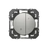 en solde Castorama Variateur Legrand Dooxie Aluminium 7